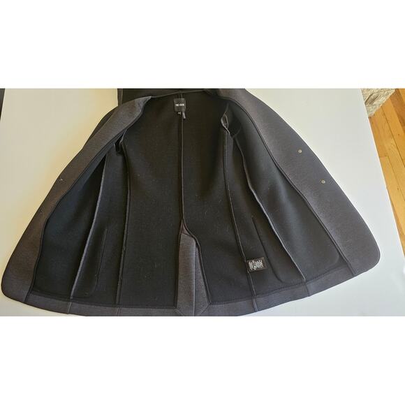 Nic Zoe Hooded Gray  Jacket With Pockets Elegant Casual Traditional XS - Picture 6 of 6